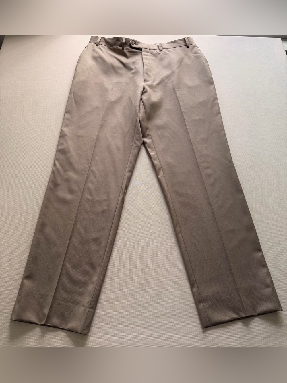 Calvin Klein Men's Taupe Dress Slacks